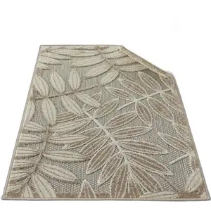 Photo of Natural Leaves Indoor Outdoor Area Rug