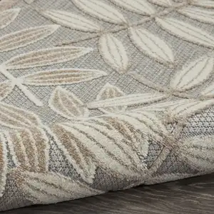 Photo of Natural Leaves Indoor Outdoor Area Rug