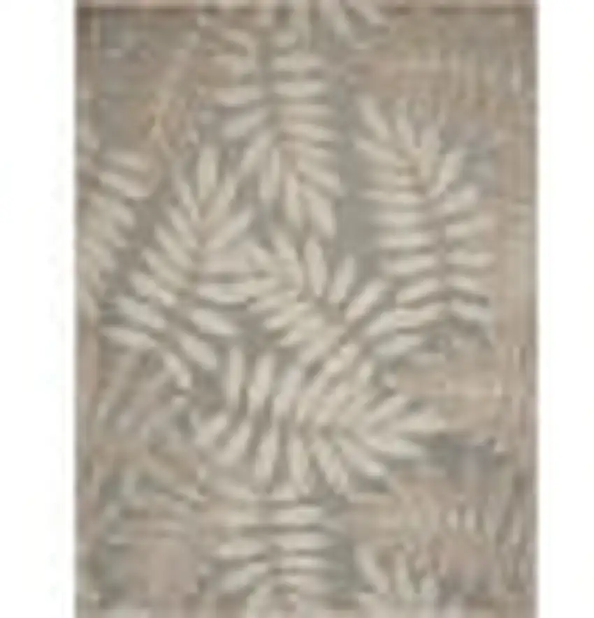 Natural Leaves Indoor Outdoor Area Rug Photo 1