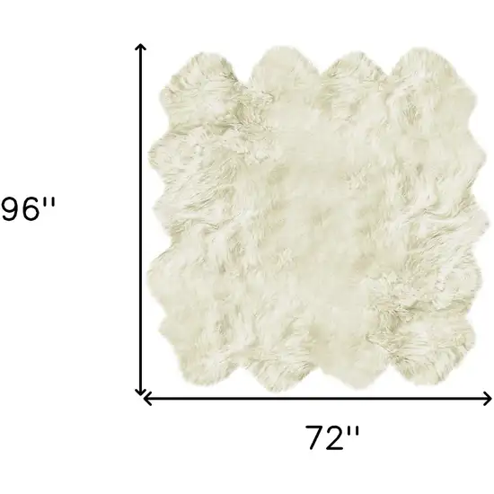 Natural New Zealand Sheepskin Area Rug Photo 3