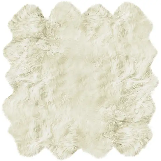 Natural New Zealand Sheepskin Area Rug Photo 1