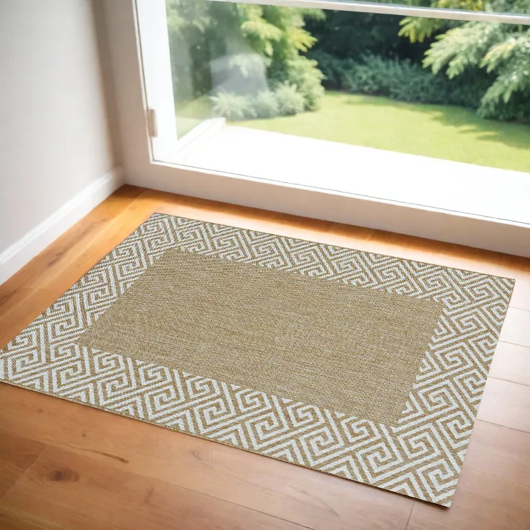 Natural Polypropylene Area Rug Photo 5