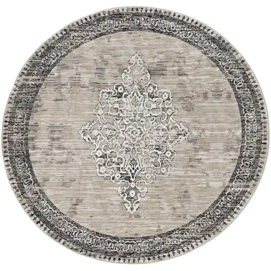 94 X 94 Natural Polypropylene Rug Photo 5