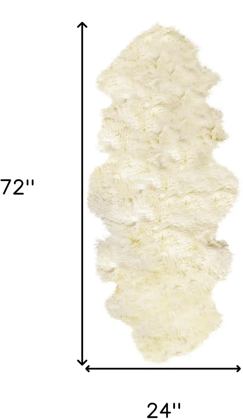 Natural Sheepskin Handmade Area Rug Photo 7