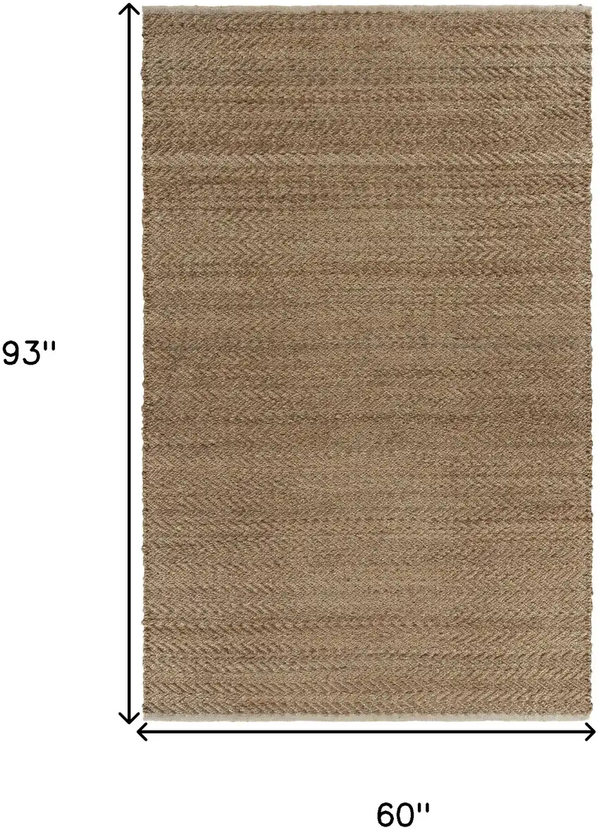 Natural Hand Woven Area Rug Photo 3