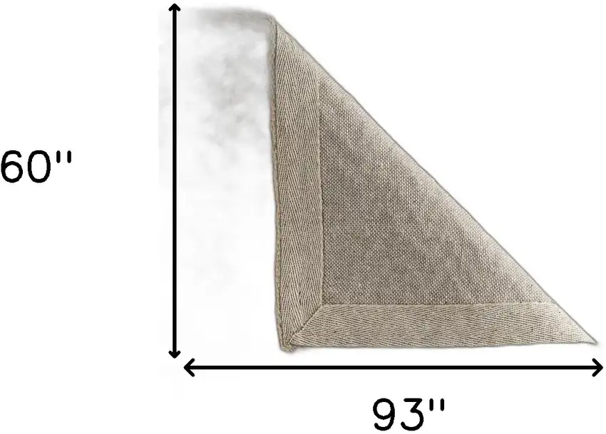 Natural Toned Chevron Pattern Area Rug Photo 9