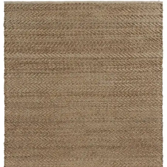 Natural Jute Hand Woven Area Rug Photo 6