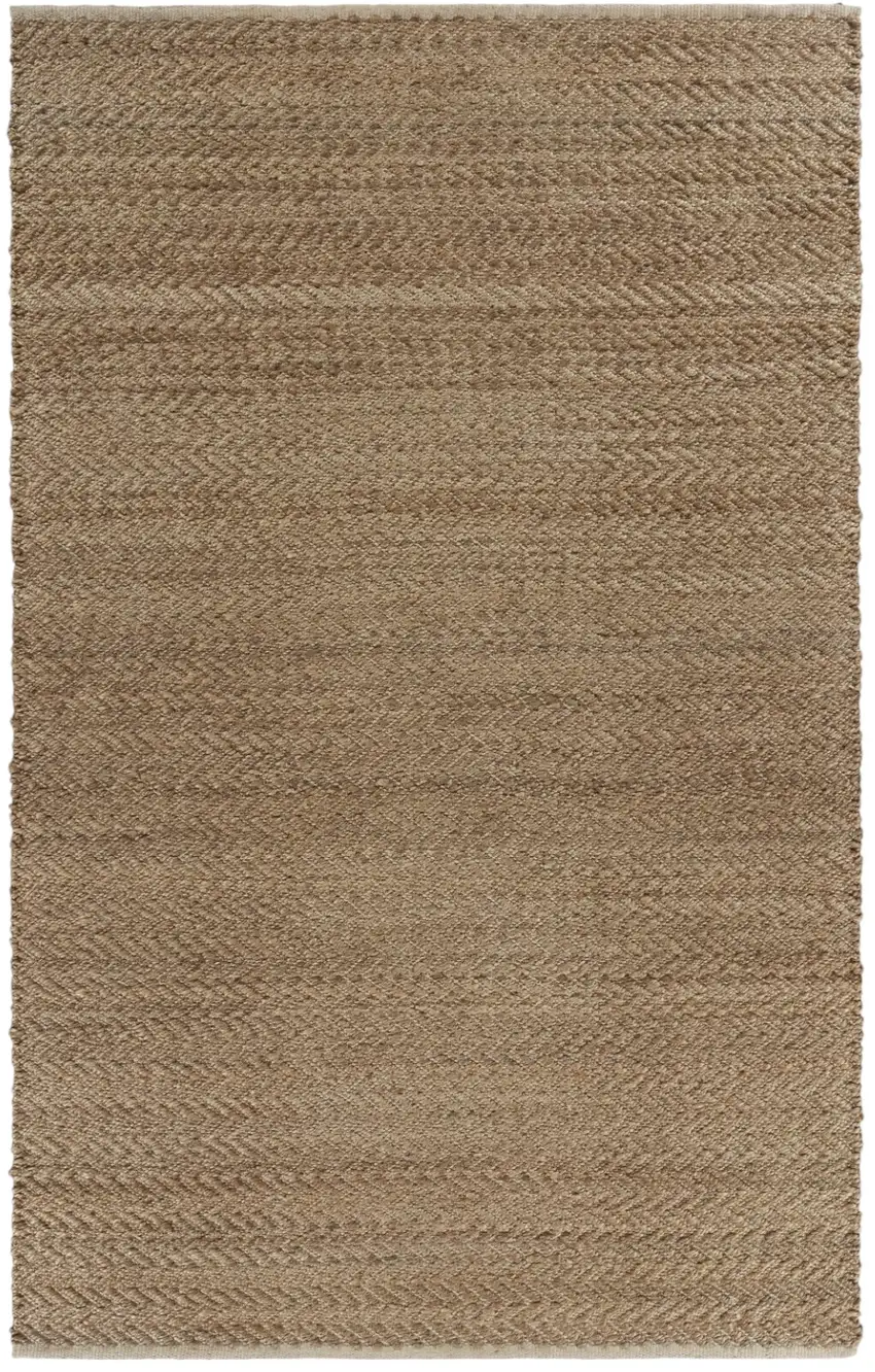 Natural Jute Hand Woven Area Rug Photo 1
