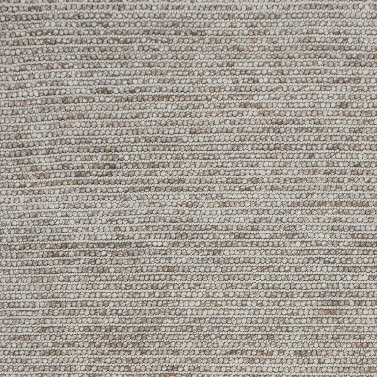 Natural Wool Boucle Berber Style Area Rug Photo 4