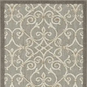 Photo of Natural and Gray Indoor Outdoor Area Rug