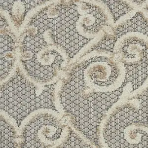 Photo of Natural and Gray Indoor Outdoor Area Rug