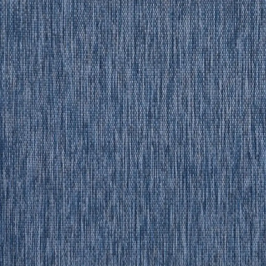 Blue and Natural Nautical Anchor Indoor Outdoor Area Rug Photo 3