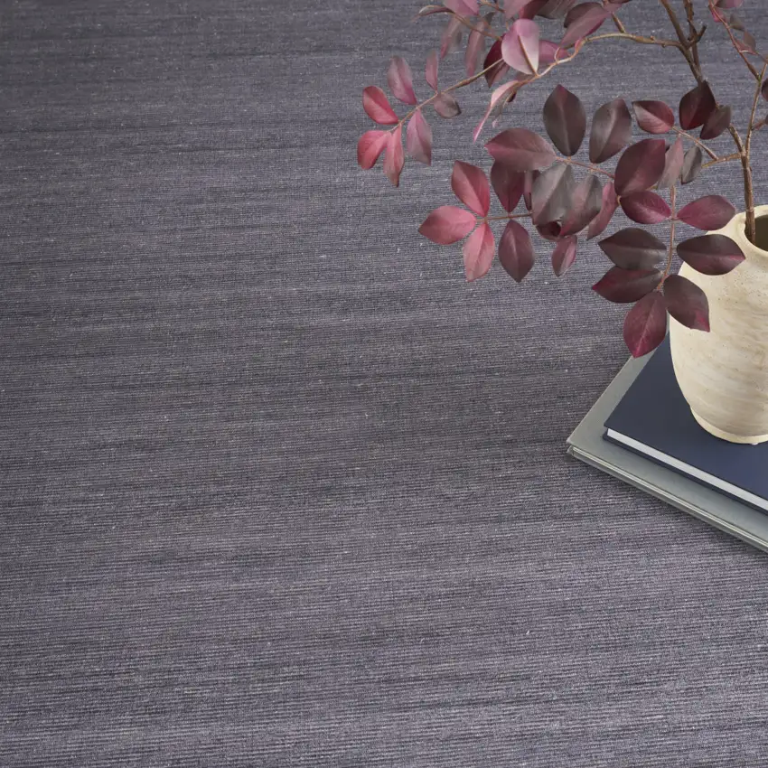 Navy Blue Abstract Washable Area Rug Photo 7