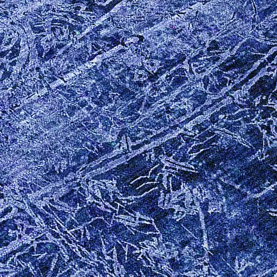 Navy Blue Abstract Washable Non Skid Indoor Outdoor Area Rug Photo 8