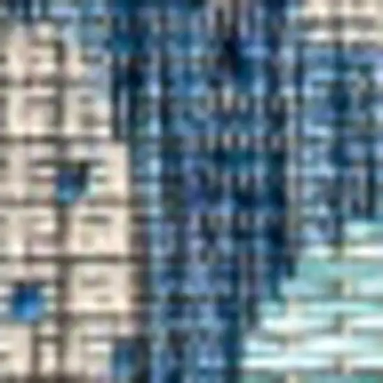 Navy Blue And Aqua Floral Indoor Outdoor Area Rug Photo 2