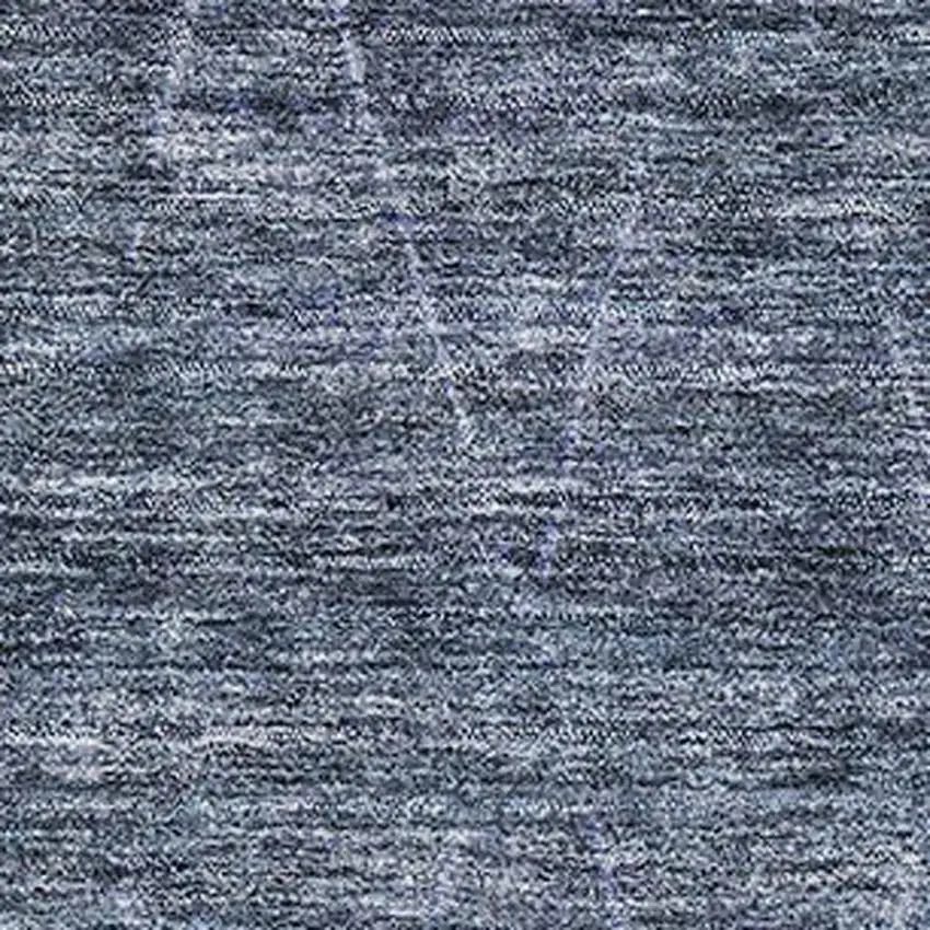 Navy Blue And Beige Geometric Washable Area Rug With UV Protection Photo 4