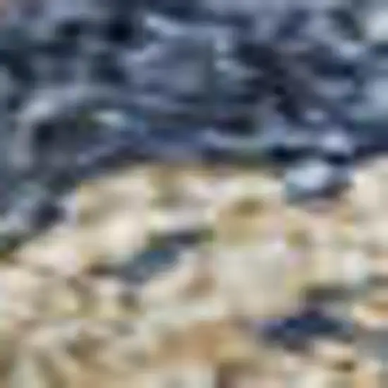 Navy Blue And Brown Abstract Washable Area Rug With UV Protection Photo 2