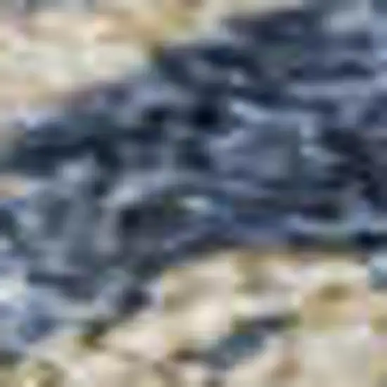 Navy Blue And Brown Abstract Washable Area Rug With UV Protection Photo 2