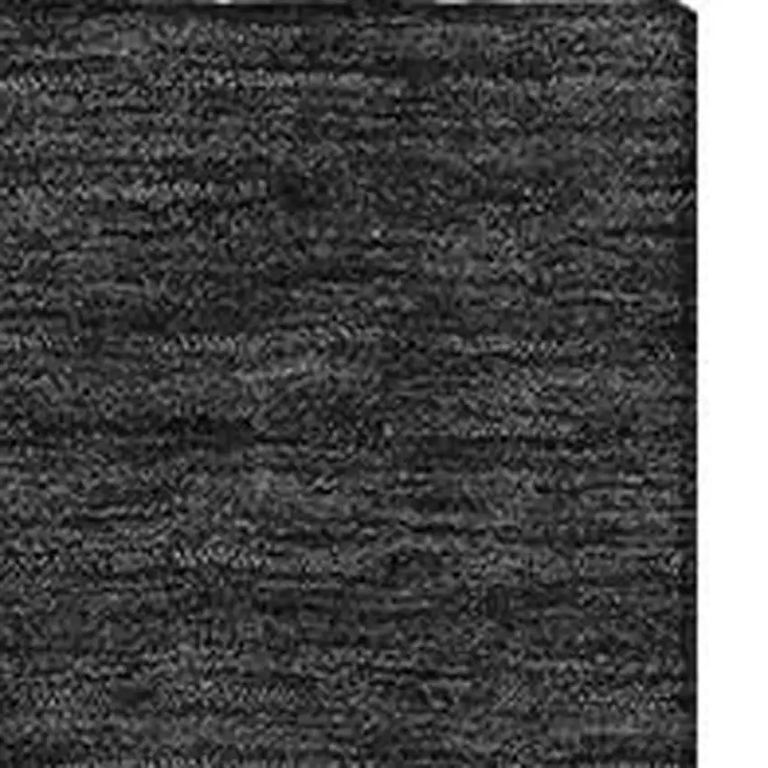 Navy Blue And Charcoal Ombre Washable Area Rug With UV Protection Photo 3