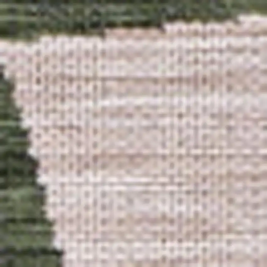 Navy Blue And Cream Abstract Indoor Outdoor Area Rug Photo 2