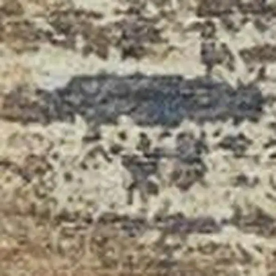 Navy Blue And Gold Abstract Washable Indoor Outdoor Area Rug Photo 3