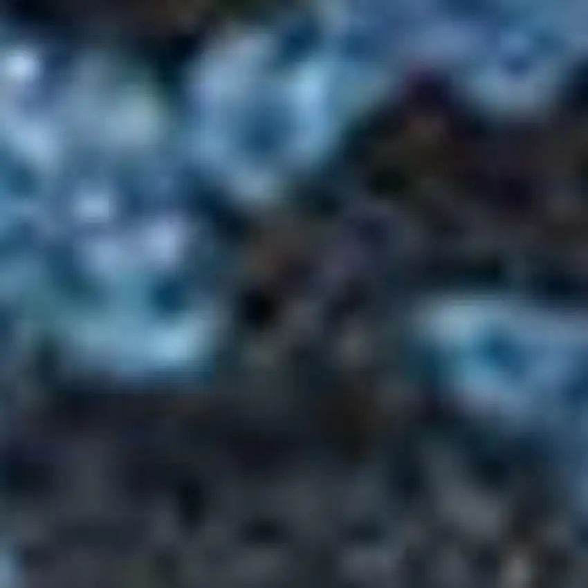 Navy Blue And Gray Abstract Washable Area Rug With UV Protection Photo 4