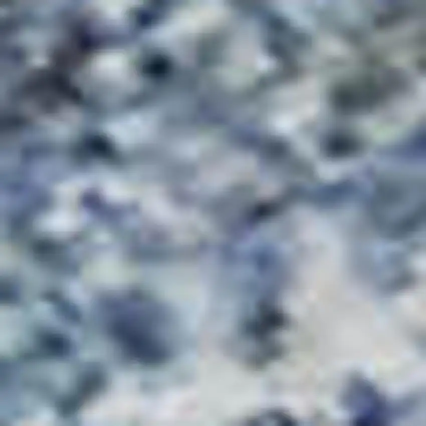 Navy Blue And Gray Abstract Washable Area Rug With UV Protection Photo 2