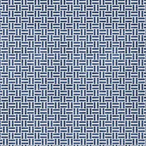 Photo of Navy Blue And Gray Geometric Washable Indoor Outdoor Area Rug