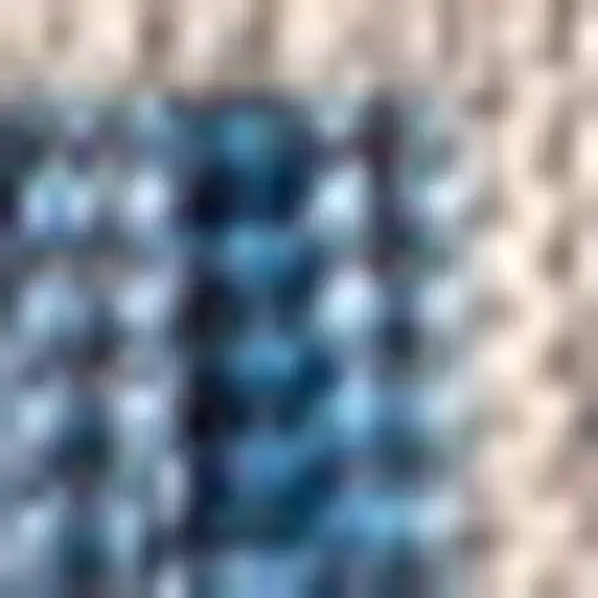 Navy Blue And Gray Medallion Indoor Outdoor Area Rug Photo 2