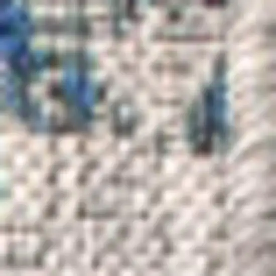 Navy Blue And Gray Medallion Indoor Outdoor Area Rug Photo 2