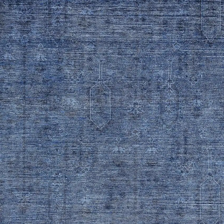 Navy Blue And Gray Southwestern Washable Area Rug With UV Protection Photo 3