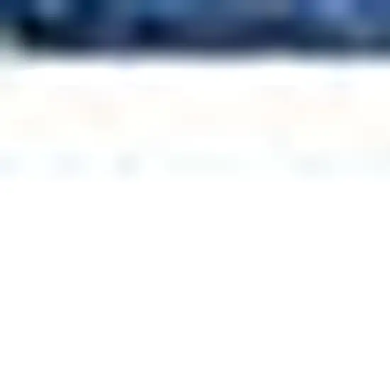 Navy Blue And Ivory Geometric Washable Indoor Outdoor Area Rug Photo 6