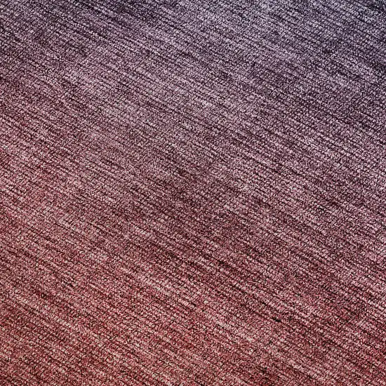 Navy Blue And Red Ombre Washable Area Rug With UV Protection Photo 4