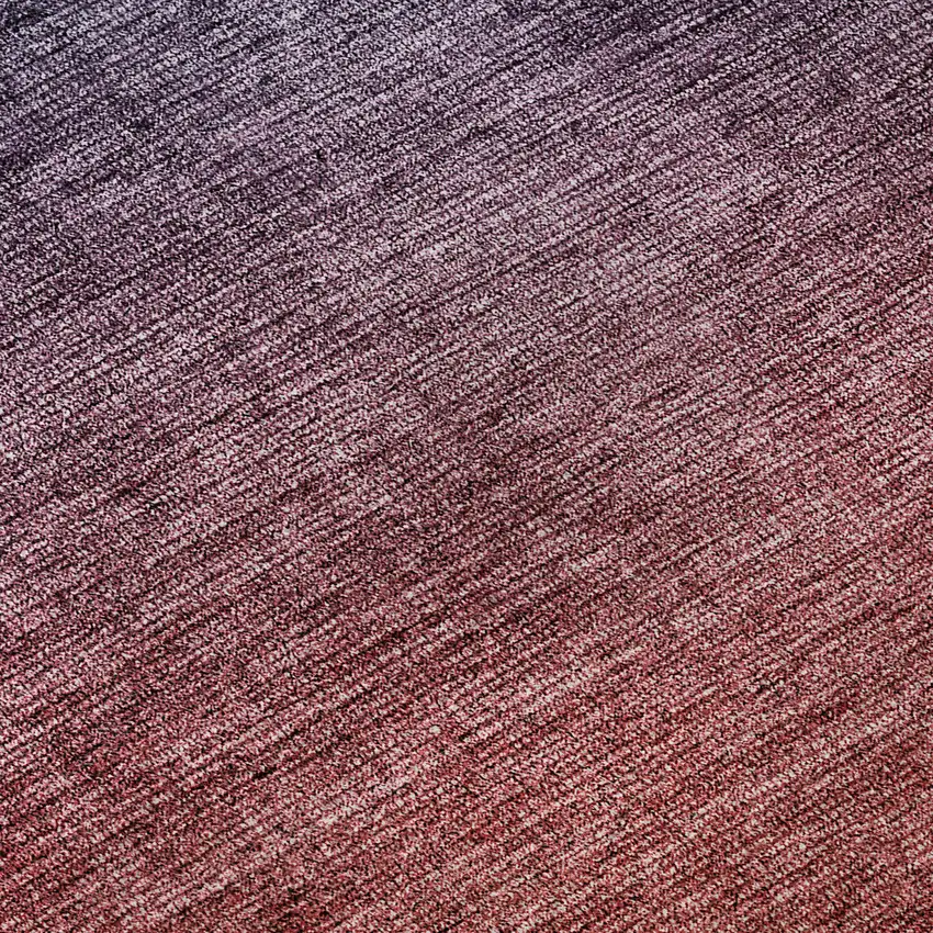 Navy Blue And Red Ombre Washable Area Rug With UV Protection Photo 3