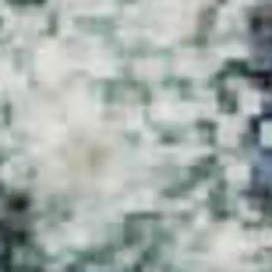 Navy Blue Beige And Ivory Geometric Washable Area Rug With UV Protection Photo 1