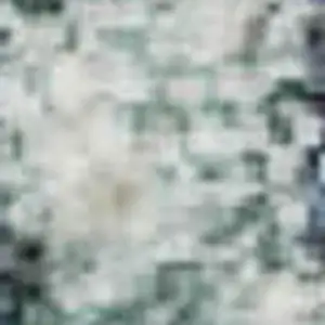 Photo of Navy Blue Beige And Ivory Geometric Washable Area Rug With UV Protection