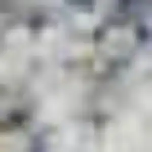 Photo of Navy Blue Charcoal And Ivory Abstract Washable Area Rug With UV Protection