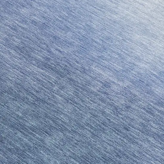 Navy Blue Charcoal And Sky Blue Abstract Washable Indoor Outdoor Area Rug Photo 2