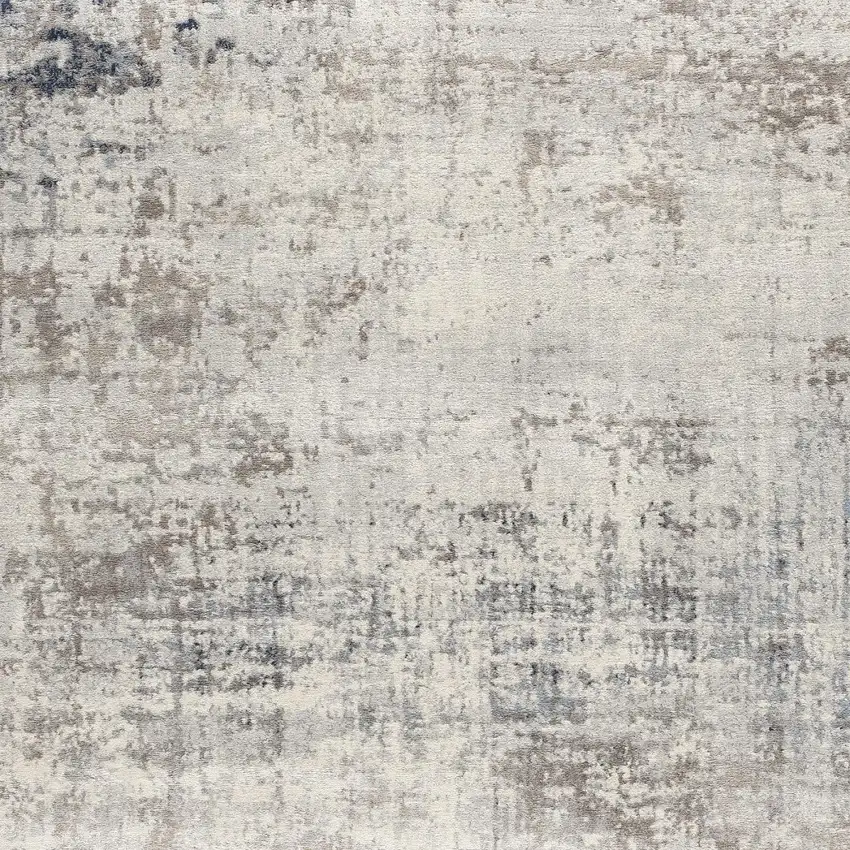 Navy Blue Distressed Striations Area Rug Photo 1
