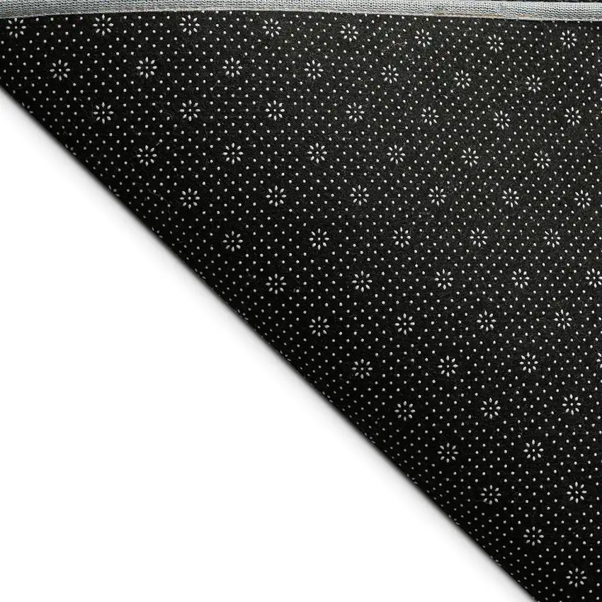 Navy Blue Gold And Black Striped Washable Indoor Outdoor Area Rug Photo 2