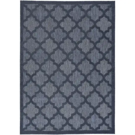 Blue Indoor Outdoor Area Rug Photo 1