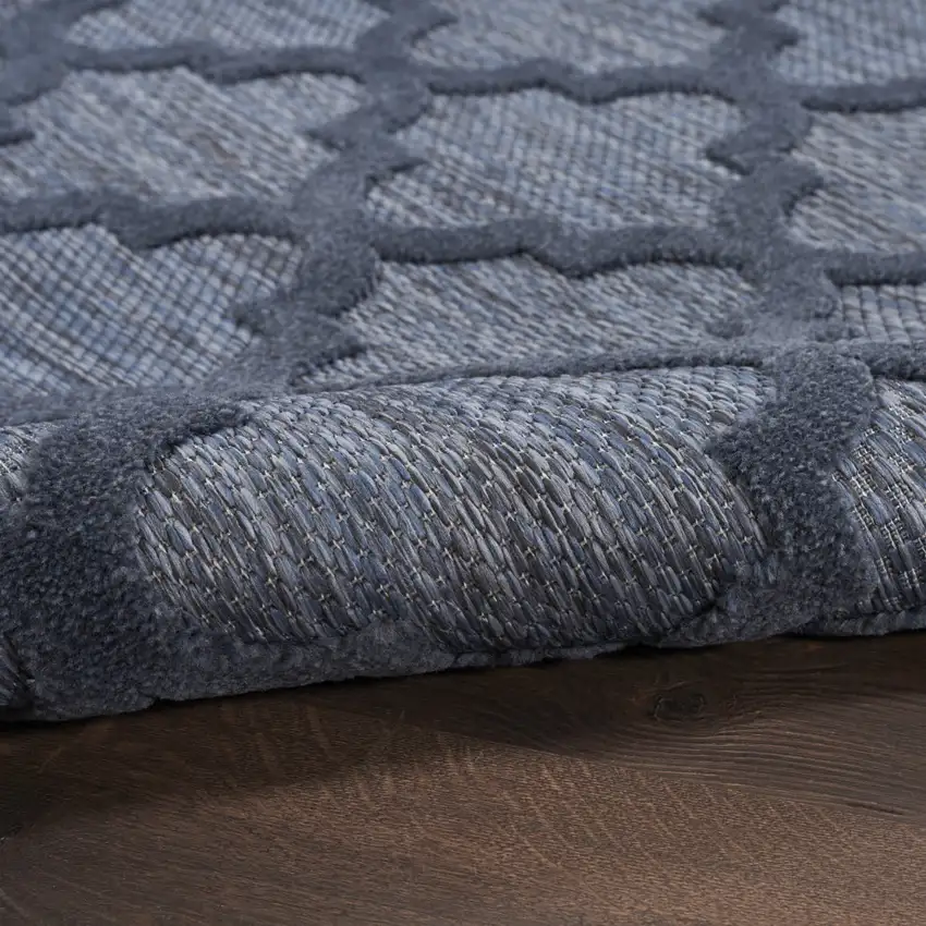 Blue Indoor Outdoor Area Rug Photo 9