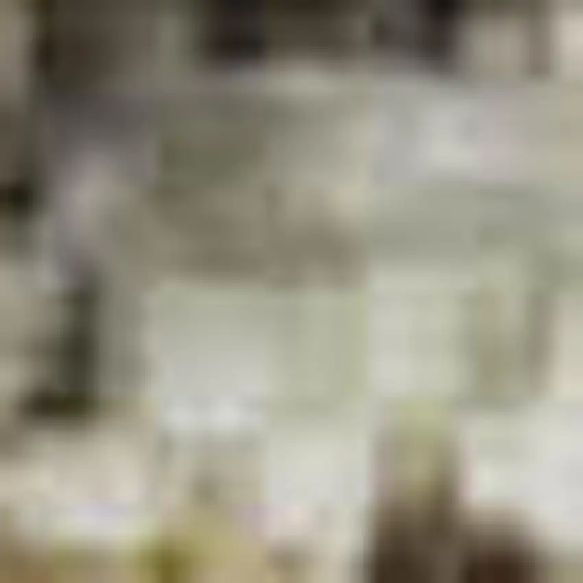 Navy Blue Ivory And Brown Abstract Washable Area Rug With UV Protection Photo 4