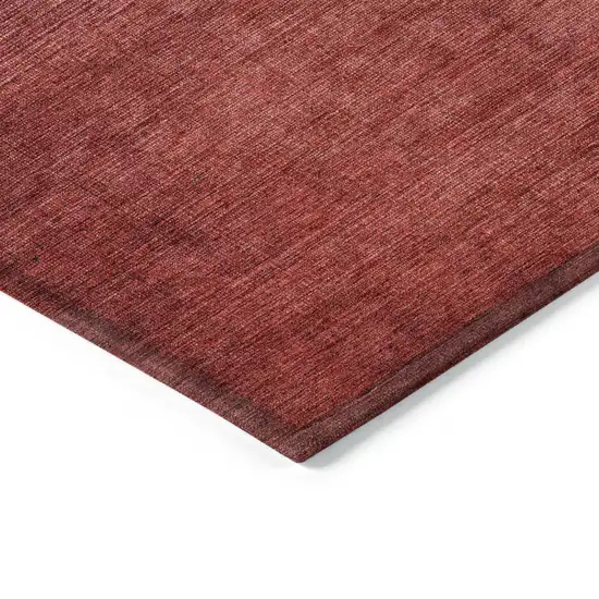 Navy Blue Red And Eggplant Ombre Washable Indoor Outdoor Area Rug Photo 5