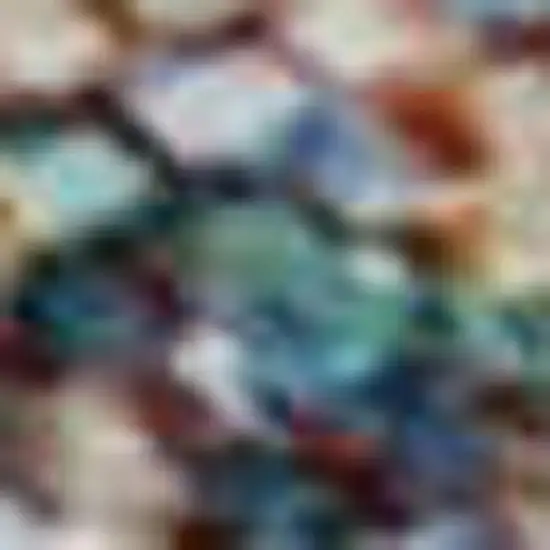 Navy Blue Orange And Teal Abstract Washable Area Rug With UV Protection Photo 2