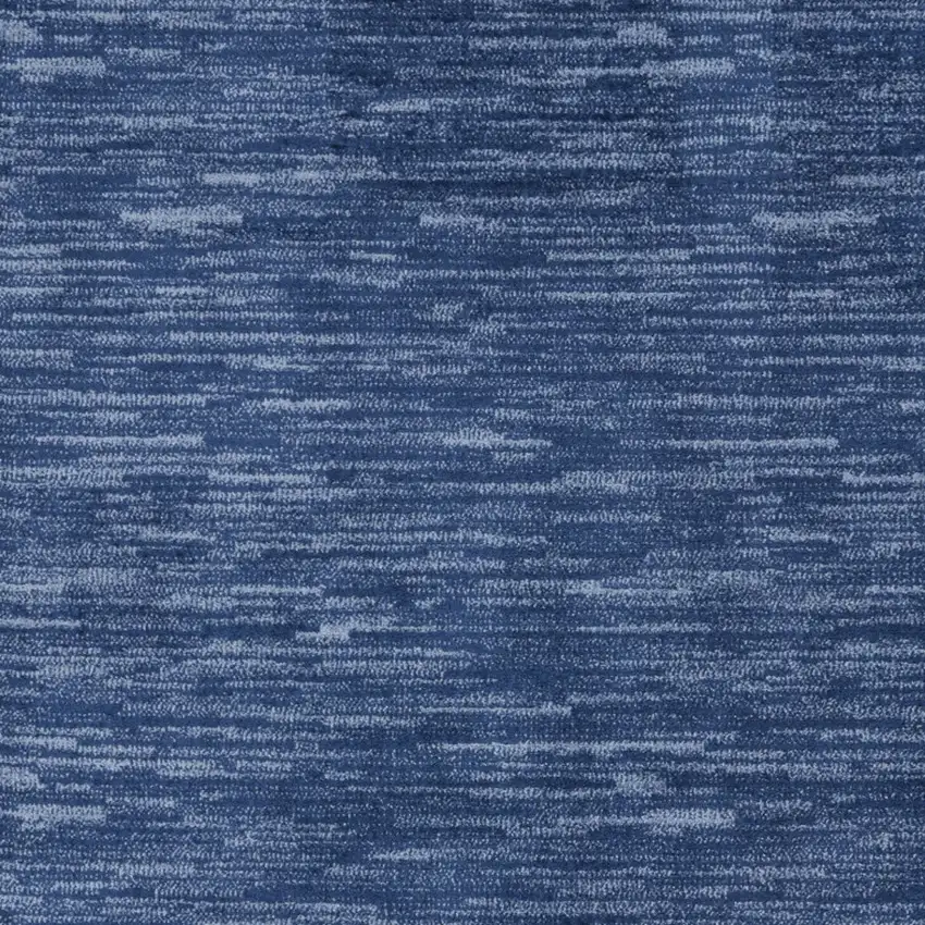 Navy Blue Power Loom Area Rug Photo 3