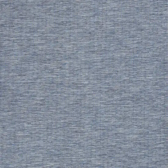 Navy Blue Indoor Outdoor Area Rug Photo 4