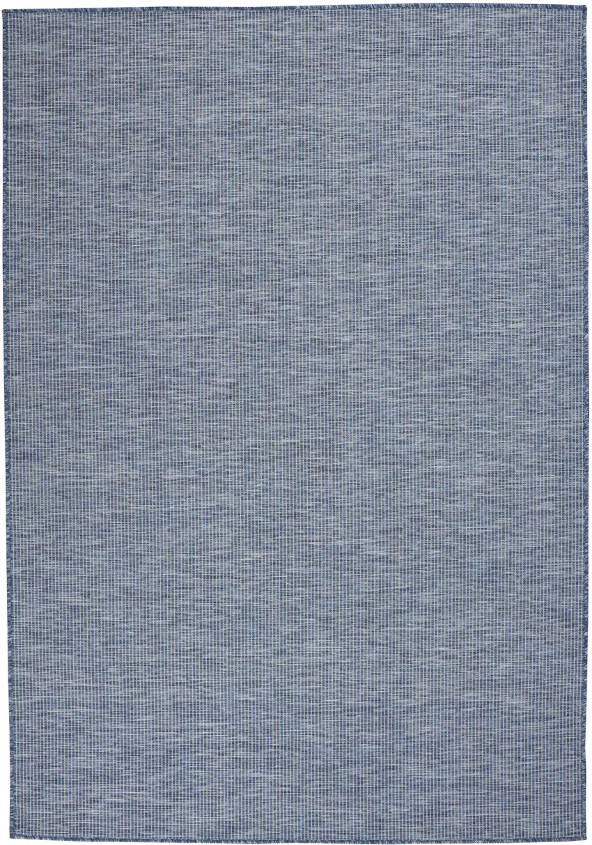 Navy Blue Power Loom Area Rug Photo 1