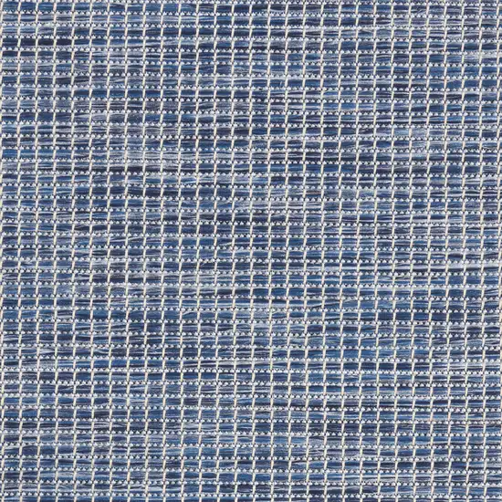 Navy Blue Indoor Outdoor Area Rug Photo 9