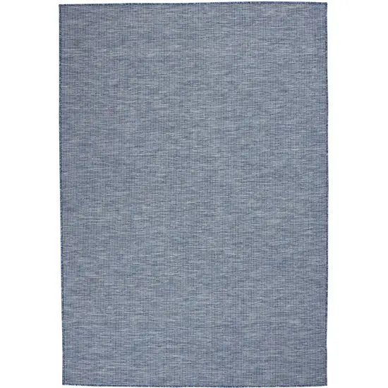 Navy Blue Power Loom Area Rug Photo 1